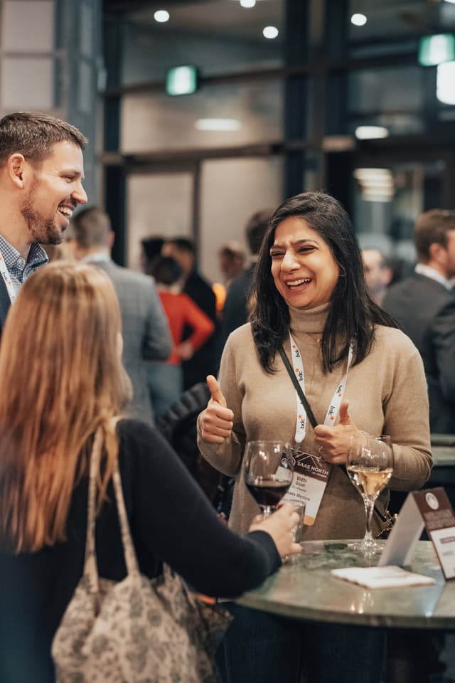 The Canada Mentors team at a networking event